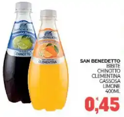 Eté San benedetto bibite chinotto clementina gassosa limone offerta