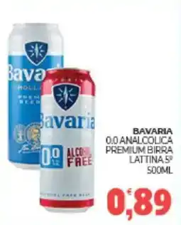 Eté Bavaria 0.0 analcolica premium birra lattina 5º offerta