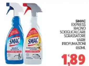 Eté Smac express bagno scioglicalcare sgrassatore varie profumazioni offerta