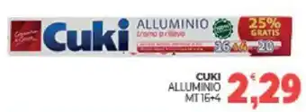 Eté Cuki alluminio mt 16+4 offerta