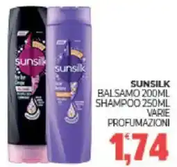 Eté Sunsilk balsamo shampoo varie offerta