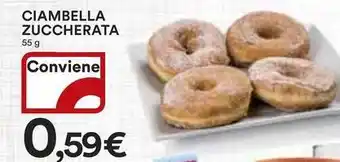 Ipercoop Ciambella zuccherata offerta