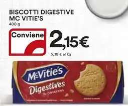 Ipercoop Biscotti digestive MC VITIE'S offerta