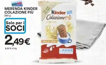 Ipercoop Merenda kinder colazione più offerta