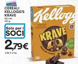 Ipercoop Cereali KELLOGG'S KRAVE offerta