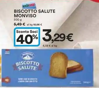 Ipercoop Biscotto salute MONVISO offerta