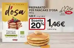 Ipercoop Preparato per pancake D’OSA offerta