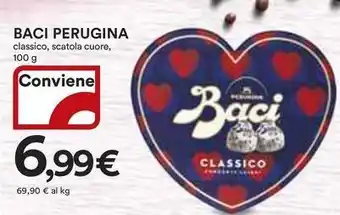 Ipercoop Baci PERUGINA classico, scatola cuore offerta