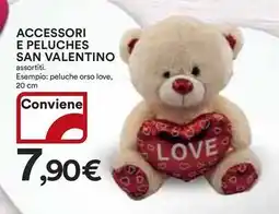 Ipercoop Accessori e peluches san valentino offerta