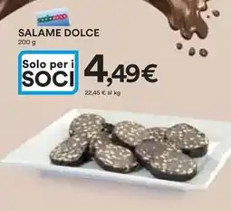 Ipercoop Salame dolce offerta