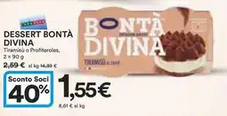 Ipercoop Dessert BONTÀ DIVINA offerta