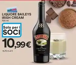 Ipercoop Liquore BAILEYS irish cream offerta