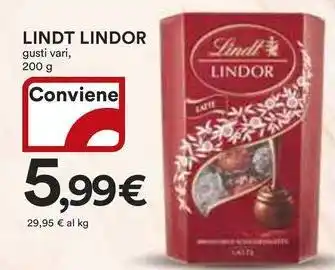 Ipercoop Lindt LINDOR offerta