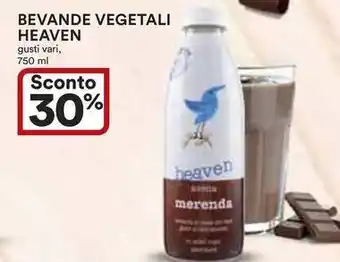 Ipercoop Bevande vegetali HEAVEN offerta