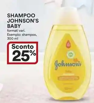 Ipercoop Shampoo JOHNSON'S BABY offerta