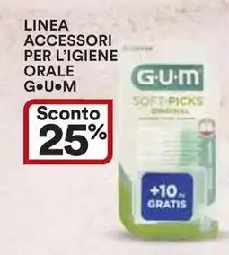 Ipercoop Linea accessori per l'igiene ORALE G⚫U⚫M offerta