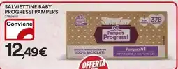 Ipercoop Salviettine baby PROGRESSI PAMPERS offerta