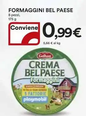 Ipercoop Formaggini BEL PAESE offerta