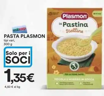 Ipercoop Pasta PLASMON offerta