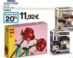 Ipercoop Lego fiori assortiti offerta