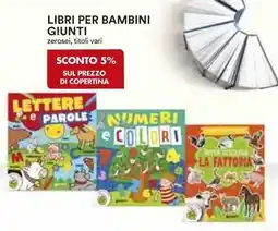 Ipercoop Libri per bambini giunti offerta