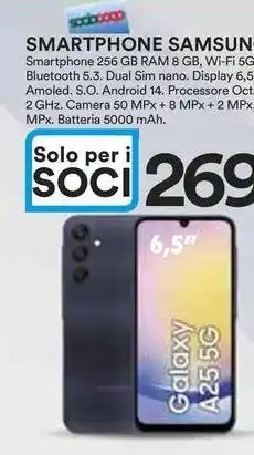 Ipercoop Smartphone samsung a25 offerta