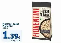 Sigma Fiocchi di avena FIORENTINI offerta