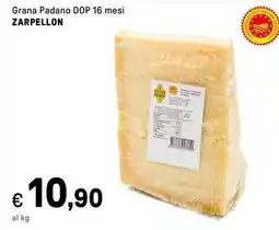 Iper La Grande Grana padano dop ZARPELLON offerta