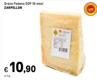 Iper La Grande Grana padano dop ZARPELLON offerta