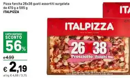 Iper La Grande Pizza farcita 26x38 gusti assortiti surgelata ITALPIZZA offerta