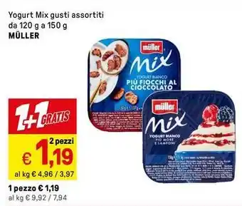 Iper La Grande Yogurt mix MÜLLER offerta