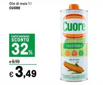 Iper La Grande Olio di mais CUORE offerta