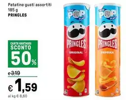 Iper La Grande Patatine gusti assortiti PRINGLES offerta