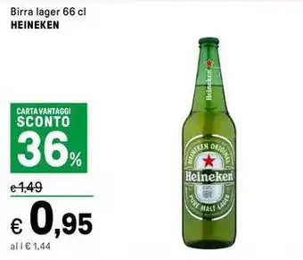 Iper La Grande Birra lager HEINEKEN offerta