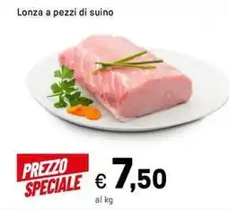 Iper La Grande Lonza a pezzi di suino offerta