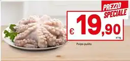 Iper La Grande Polpo pulito offerta