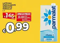 Bennet Latte blu parzialmente scremato PARMALAT offerta