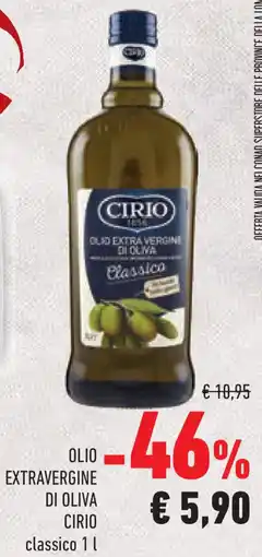 Conad Superstore Olio extravergine di oliva CIRIO offerta