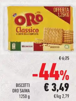 Conad Superstore BISCOTTI ORO SAIWA offerta