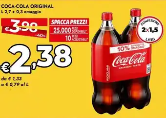 Bennet Coca-cola original offerta