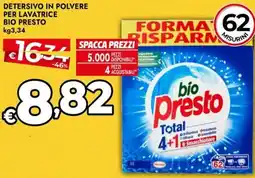 Bennet Detersivo in polvere per lavatrice BIO PRESTO offerta