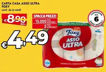 Bennet Carta casa asso ultra FOXY offerta