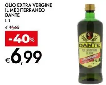 Bennet Olio extra vergine il mediterraneo DANTE offerta