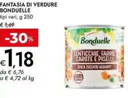 Bennet Fantasia di verdure BONDUELLE offerta