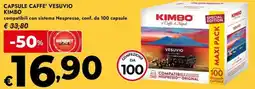 Bennet Capsule caffe' vesuvio KIMBO offerta