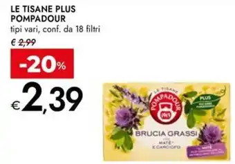 Bennet Le tisane plus POMPADOUR offerta