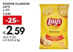 Bennet Patatine classiche LAY'S offerta