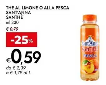 Bennet The al limone o alla pesca sant'anna SANTHÈ offerta