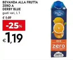 Bennet Bevanda alla frutta zero a DERBY BLUE offerta