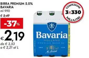 Bennet Birra premium 5.0% BAVARIA offerta